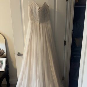 Strapless Tulle Wedding Dress